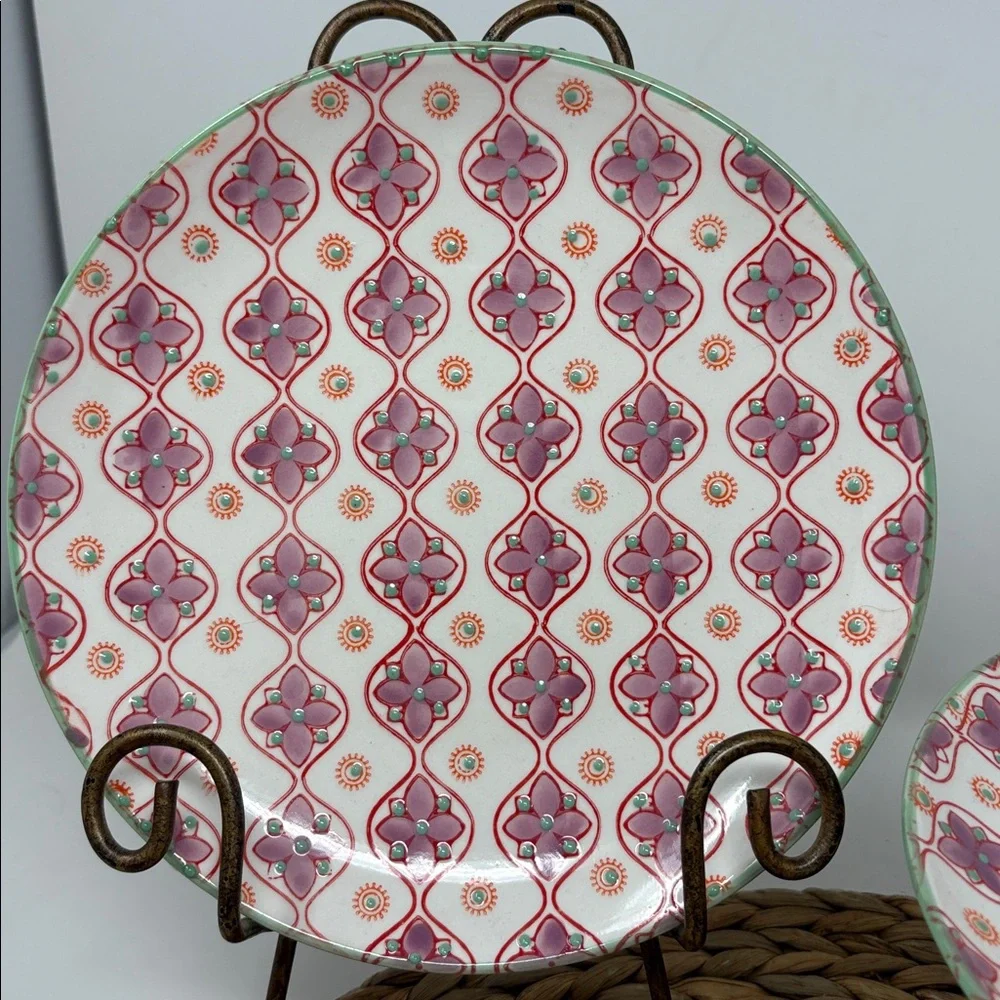 PIER 1 IMPORTS Set of 4 Layla Tile 8